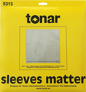 Внешние пакеты для LP Tonar 10" LP Outer Sleeves (25 шт) (5313)