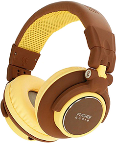 Наушники Fischer Audio FA-005 коричневый с желтым