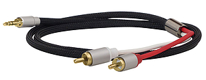 Межблочный кабель Dynavox Cinchkabel Stereo 3.5 Jack - 2RCA  3.0m