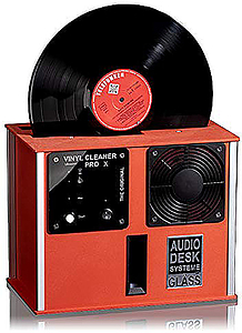 Мойка для винила Audio Desk Systeme Vinyl Cleaner PRO X красный