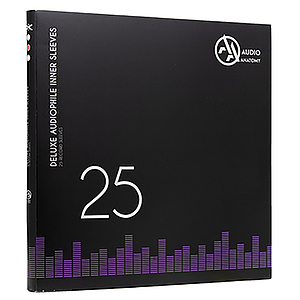 Внутренние конверты для LP Audio Anatomy Deluxe Audiophile Antistatic Inner Sleeves (25 шт) 12" черный