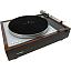 Thorens Platter Mat Leather черный #1