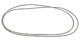 Drive Belt RPM 1.3 Genie/2XPER-Basic белый