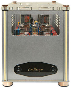 Усилитель мощности AudioValve Challenger 180 серебро/хром