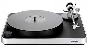 Проигрыватель виниловых дисков Clearaudio Concept MM/S чёрный с серебром