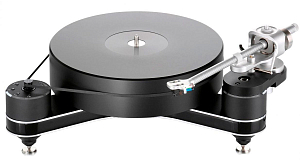 Проигрыватель виниловых дисков Clearaudio Innovation Compact чёрный и чёрный акрил