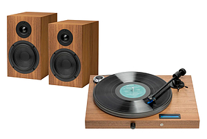 Комплект аппаратуры Pro-Ject SET Juke Box S2 walnut + Speaker Box 5 S2 walnut