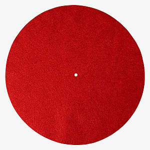 Мат для проигрывателя LP Pro-Ject Felt- Mat 300mm темно-красный