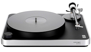 Проигрыватель виниловых дисков Clearaudio Concept Active MM/S чёрный с серебром