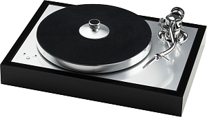 Проигрыватель виниловых дисков Pro-Ject Ortofon Century (Concorde Silver) черный лак