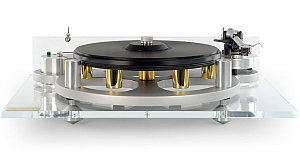 Проигрыватель виниловых дисков Michell Engineering GyroDec серебро с прозрачным основанием