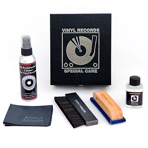 Набор для чистки винила Simply Analog Vinyl Record Cleaning Boxset De Luxe черный