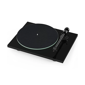 Виниловый проигрыватель Pro-Ject T1 EVO (OM10) черный лак