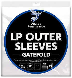 Внешние пакеты для LP Analog Renaissance Outer Record Sleeves Gatefold AR-OG-25 25 шт.