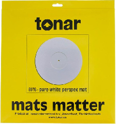 Tonar Pure White Perspex Mat #1